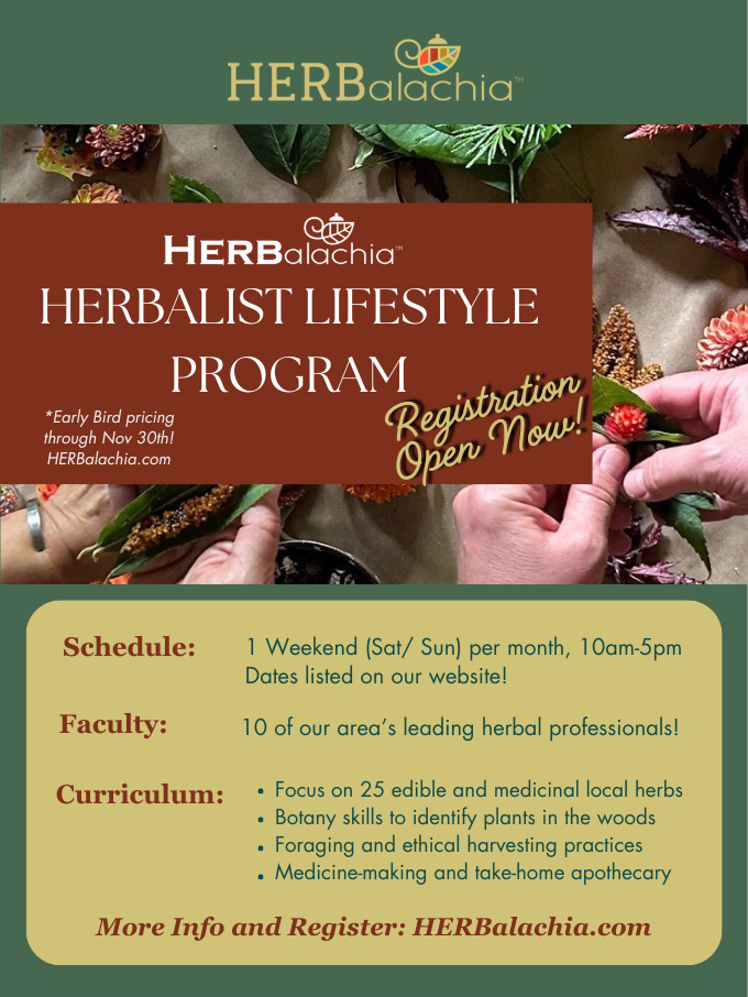 2026 Herbalist Lifestyle FULL TUITION