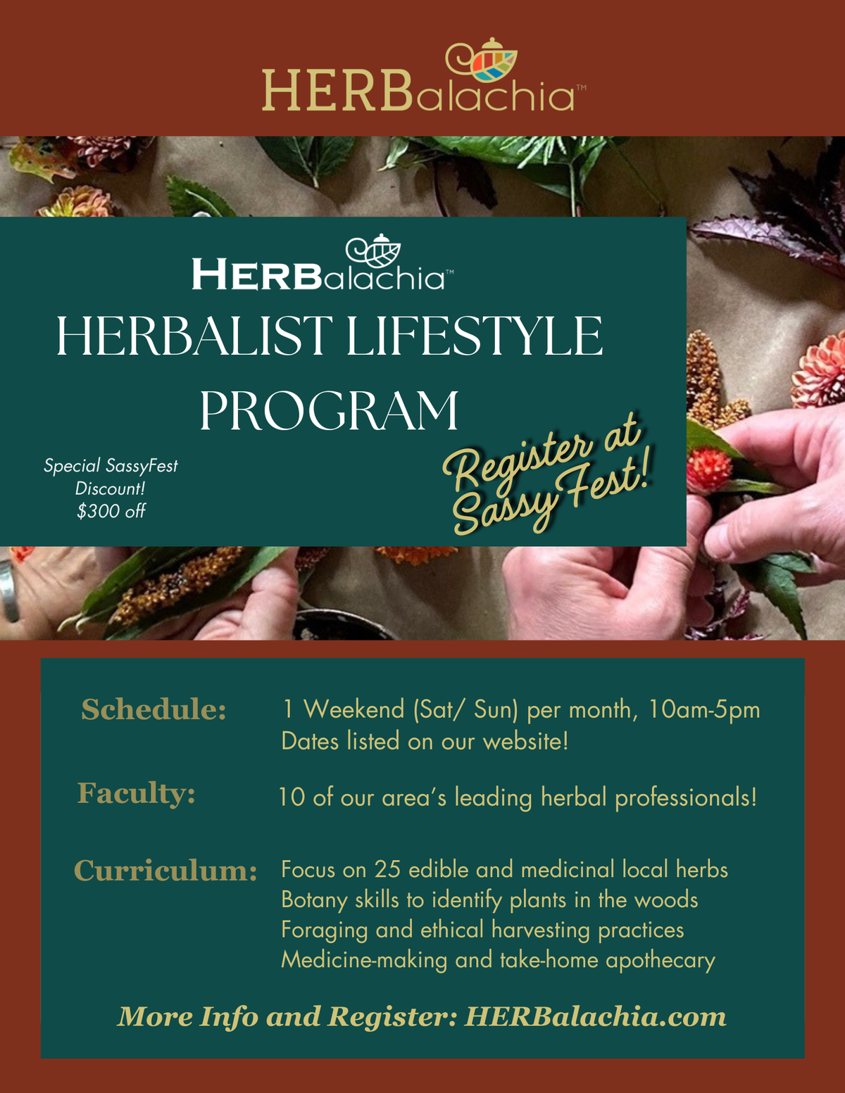 2027 Herbalist Lifestyle FULL TUITION